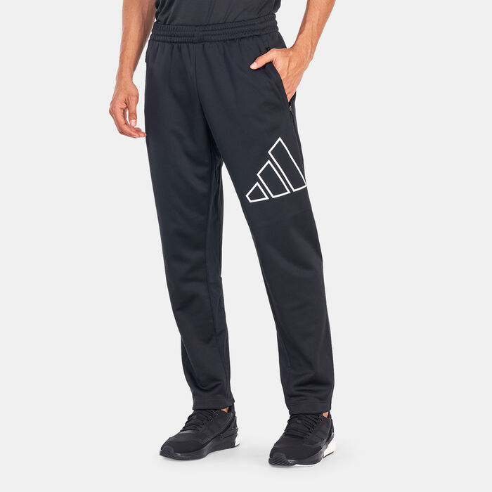 adidas Men's Train Icons 3-Bar Training Pants Black adidas Men's Train Icons 3-Bar Training Pants Black image number 0