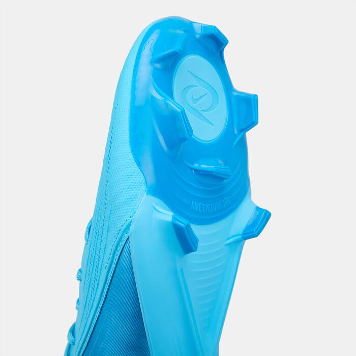 Nike Men's Phantom GX 2 Academy Firm Ground/Multi-Ground Football Shoes Blue image number 4