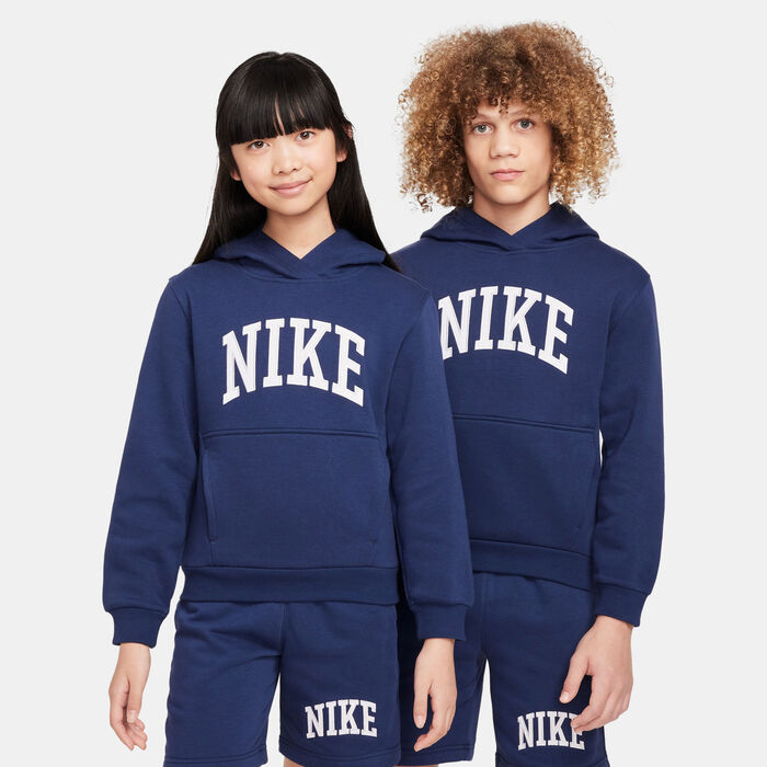 Nike Kids' Sportswear Club Fleece Hoodie Blue Nike Kids' Sportswear Club Fleece Hoodie Blue image number 0