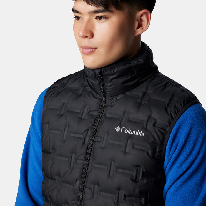 Columbia Men's Delta Ridge II Down Hiking Vest Black image number 3