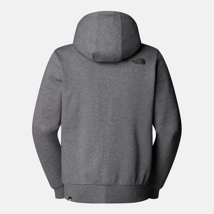 The North Face Men's Simple Dome Full-Zip Hoodie Grey The North Face Men's Simple Dome Full-Zip Hoodie Grey image number 1