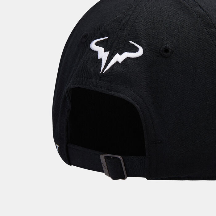 Nike Court AeroBill Rafa Heritage86 Hat Black Nike Court AeroBill Rafa Heritage86 Hat Black image number 1