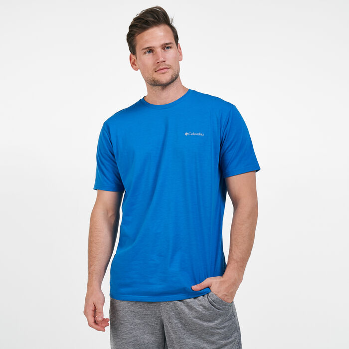 Columbia Men's Sun Trek™ T-Shirt Blue Columbia Men's Sun Trek™ T-Shirt Blue image number 0
