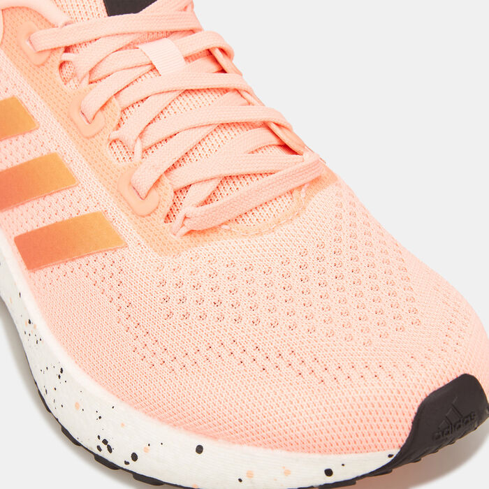 adidas Women's Pureboost 22 Shoe Pink adidas Women's Pureboost 22 Shoe Pink image number 4