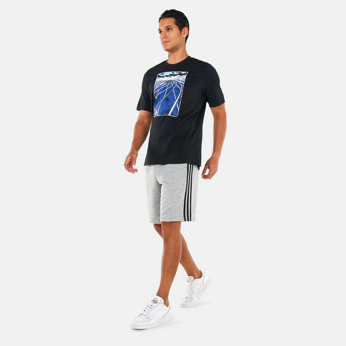 adidas Men's Sketch Photo Real Graphic T-Shirt Black adidas Men's Sketch Photo Real Graphic T-Shirt Black image number 2