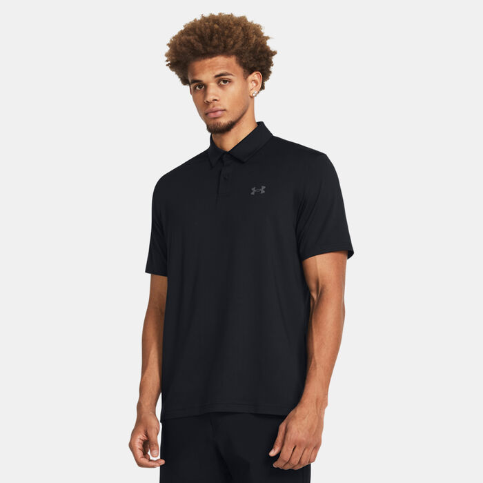Under Armour Men's Tee To Green Golf Polo Shirt Black image number 0