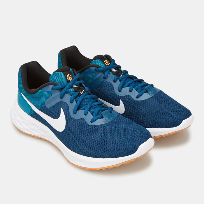 Nike Men's Revolution 6 Next Nature Road Running Shoe Blue Nike Men's Revolution 6 Next Nature Road Running Shoe Blue image number 1