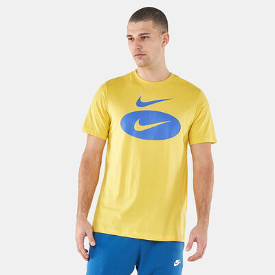 Nike Men's Sportswear Swoosh T-Shirt yellow Nike Men's Sportswear Swoosh T-Shirt yellow