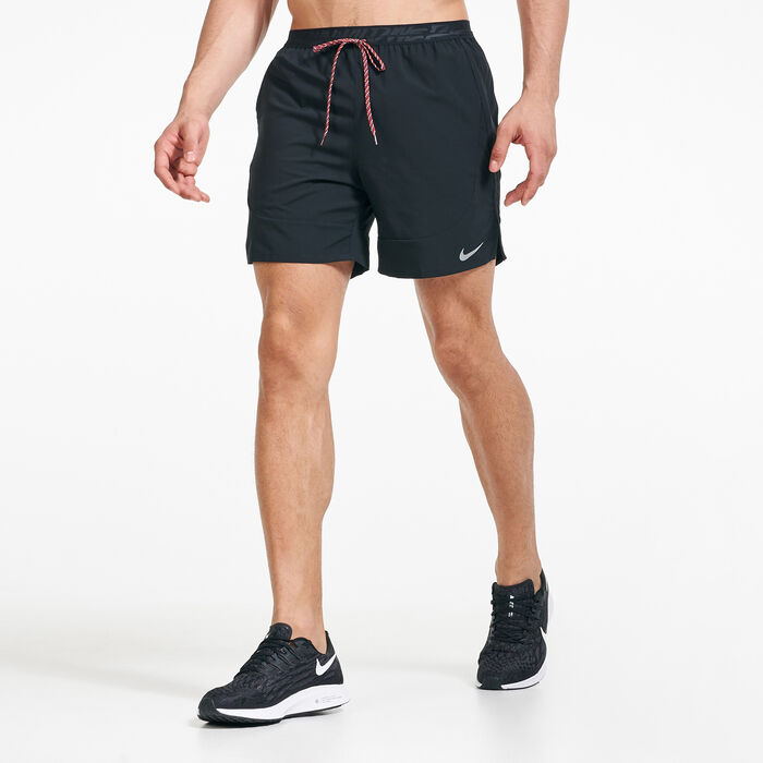 Nike Men's Flex Stride Wild Run 7-Inch Unlined Shorts Black image number 0