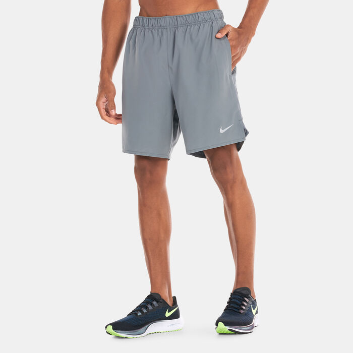 Nike Men's Dri-FIT Challenger 2-In-1 Shorts Grey image number 0