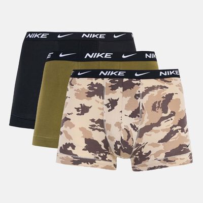 Nike Men's Trunk Briefs (3 Pack) Brown Nike Men's Trunk Briefs (3 Pack) Brown