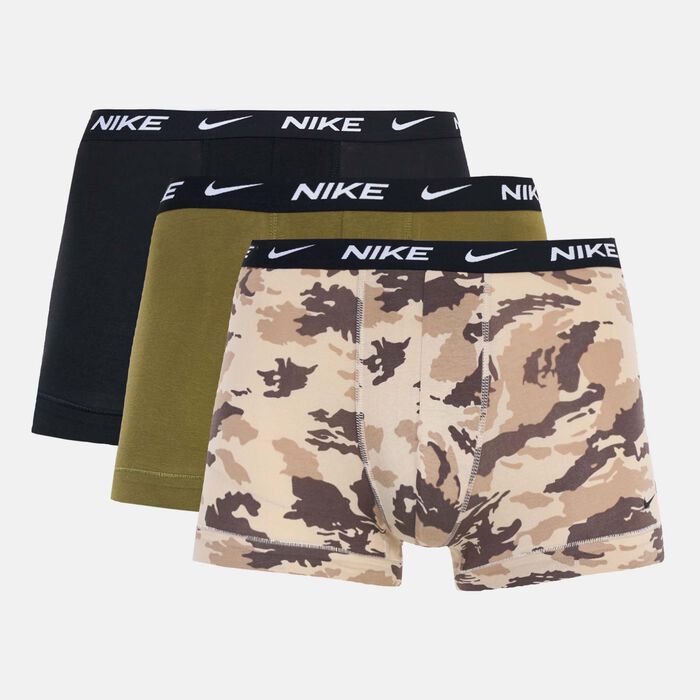 Nike Men's Trunk Briefs (3 Pack) Brown Nike Men's Trunk Briefs (3 Pack) Brown image number 0