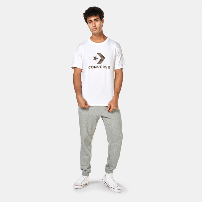 Converse Men's Star Chevron T-Shirt White image number 2