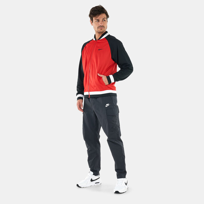 Nike Men's Dri-FIT Starting Five Jacket Red image number 2