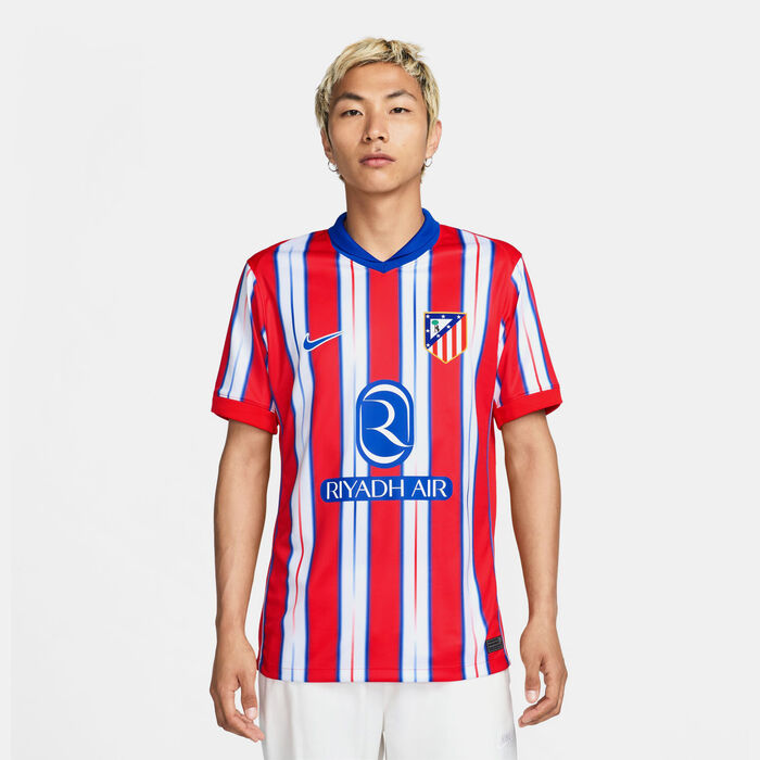 Nike Men's Atletico Madrid 24/25 Home Replica Football Jersey Red Nike Men's Atletico Madrid 24/25 Home Replica Football Jersey Red image number 0