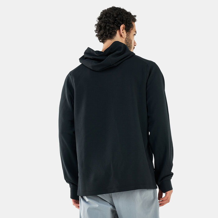 Nike Men's Pro Fleece Pullover Hoodie Black Nike Men's Pro Fleece Pullover Hoodie Black image number 1