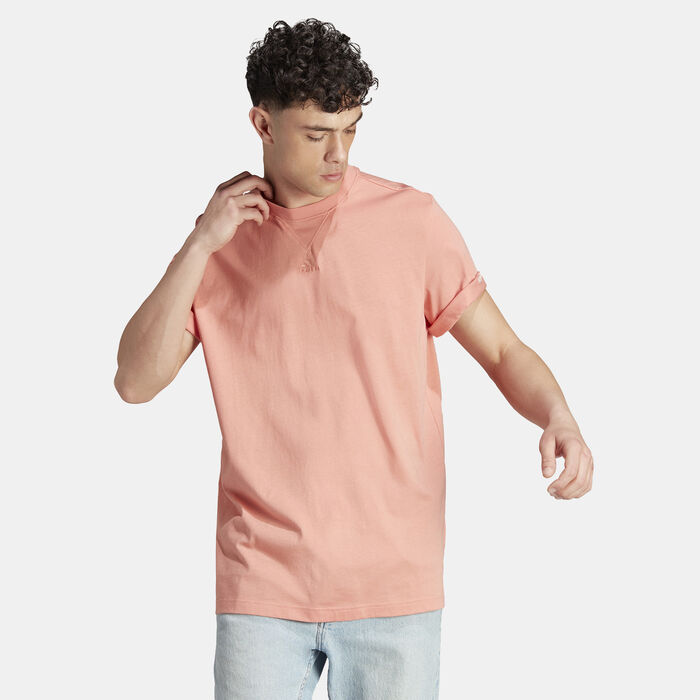 adidas Men's All SZN T-Shirt Peach image number 2