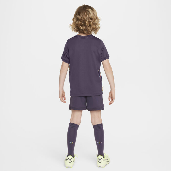 Nike Kids' England 2024/25 Stadium Away Football Replica 3-Piece Kit Grey Nike Kids' England 2024/25 Stadium Away Football Replica 3-Piece Kit Grey image number 1
