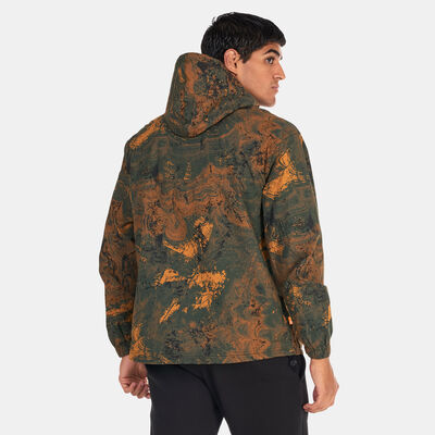 Timberland Men's Printed Lightweight Ripstop Anorak Jacket Multi