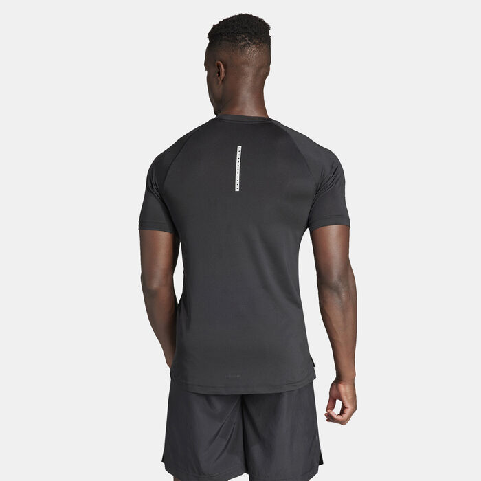 adidas Men's Gym Training T-Shirt Black adidas Men's Gym Training T-Shirt Black image number 1