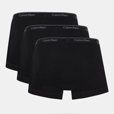 Calvin Klein Men's Trunk Briefs (3 Pack) Black Calvin Klein Men's Trunk Briefs (3 Pack) Black