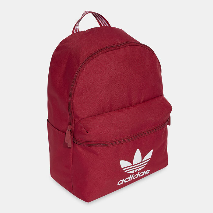 adidas Originals Men's Adicolor Backpack Red adidas Originals Men's Adicolor Backpack Red image number 2