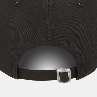 New Era Men's League Essential New York Yankees Logo 9Forty Cap Black