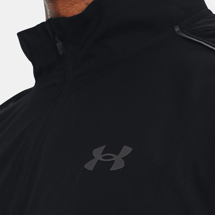 Under Armour Men's Launch Running Jacket Black Under Armour Men's Launch Running Jacket Black image number 3