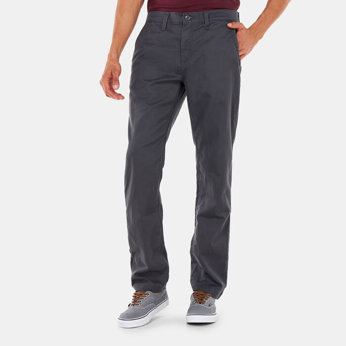 Vans Men's Authentic Chino Slim Pants Grey Vans Men's Authentic Chino Slim Pants Grey image number 0