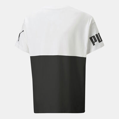 PUMA Kids' POWER T-shirt White