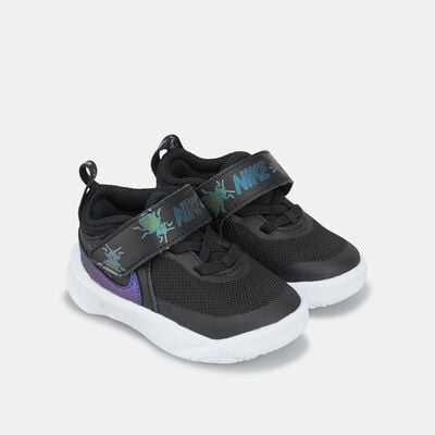 Nike Kids' Team Hustle D10 Shoe Black Nike Kids' Team Hustle D10 Shoe Black