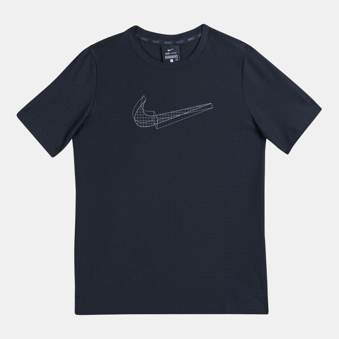 Nike Kids' Graphic Training Top Black Nike Kids' Graphic Training Top Black image number 0