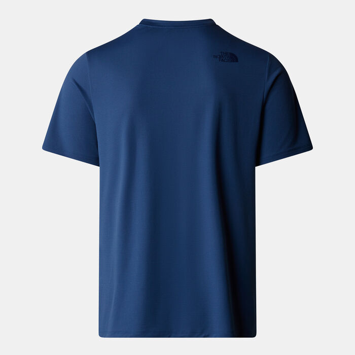 The North Face Men's Mountain Athletics 24/7 T-Shirt Blue The North Face Men's Mountain Athletics 24/7 T-Shirt Blue image number 1