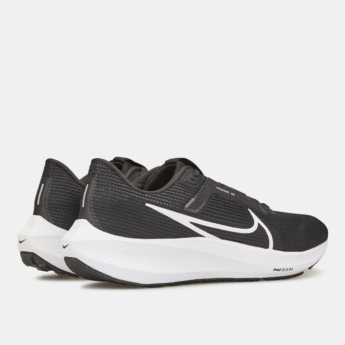 Nike Women's Pegasus 40 Road Running Shoe Black Nike Women's Pegasus 40 Road Running Shoe Black image number 3