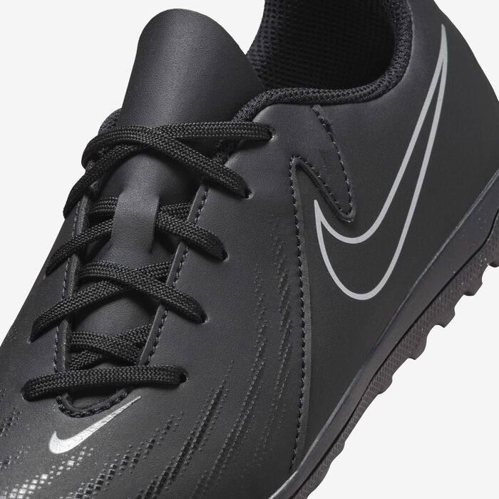 Nike Kids' Phantom GX 2 Club TF Football Shoes Black image number 6