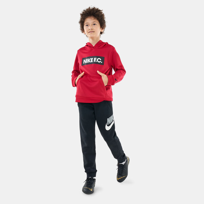 Nike Kids' Dri-FIT F.C. Libero Hoodie Pink image number 2