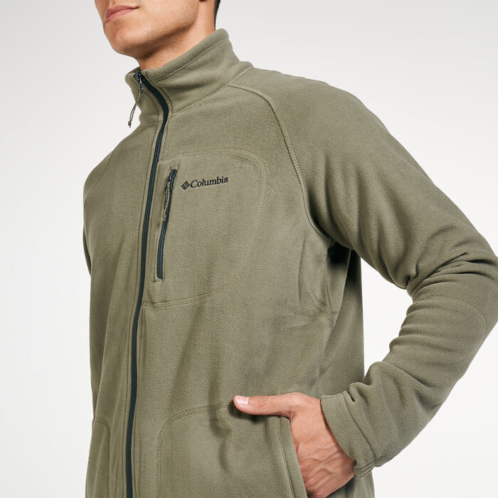 Columbia Men's Fast Trek™ II Full Zip Fleece Jacket Green Columbia Men's Fast Trek™ II Full Zip Fleece Jacket Green image number 3
