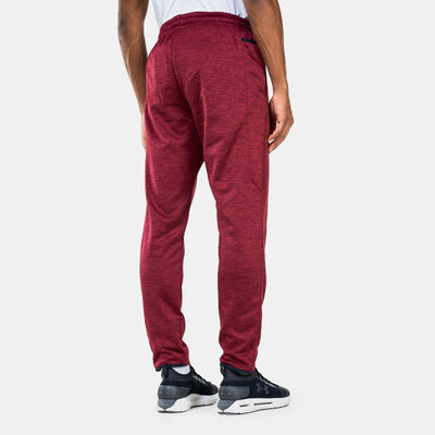 Under Armour Men's Armour Fleece® Twist Sweatpants Red