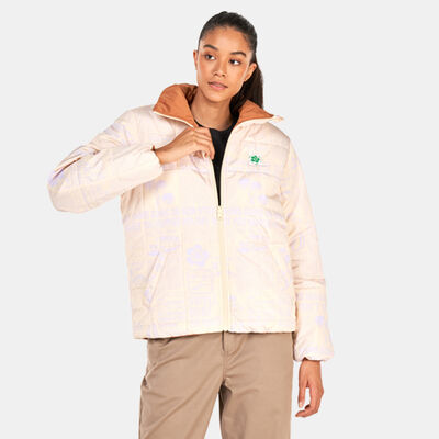 Vans Women's x EM on Holiday Reversible Foundry Jacket Multi Vans Women's x EM on Holiday Reversible Foundry Jacket Multi