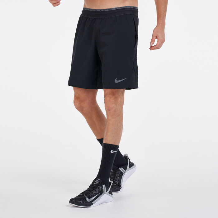 Nike Men's Pro Dri-FIT Flex Rep Shorts Black image number 0