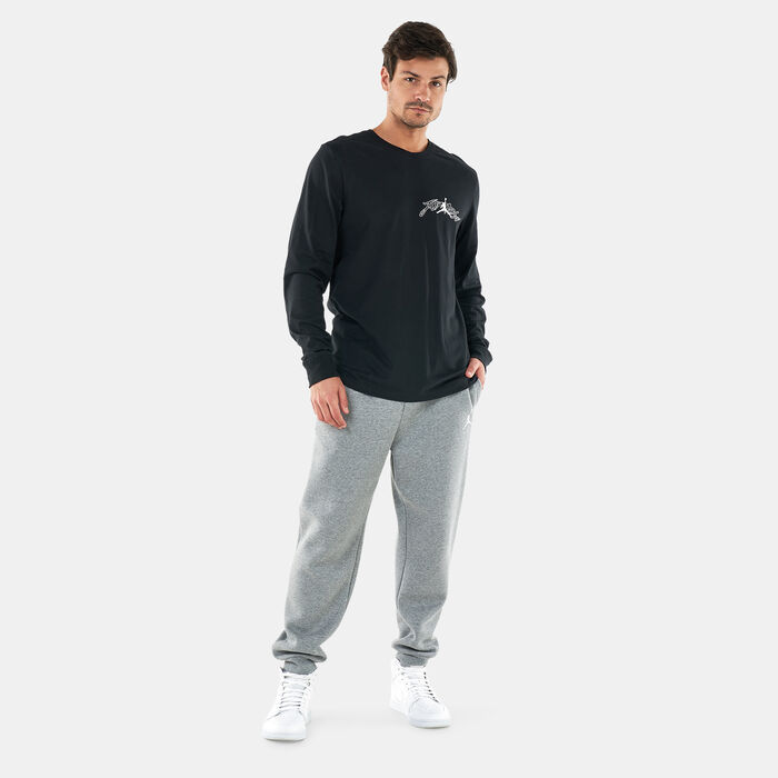Jordan Men's Air Dri-FIT Graphic T-Shirt Black Jordan Men's Air Dri-FIT Graphic T-Shirt Black image number 2