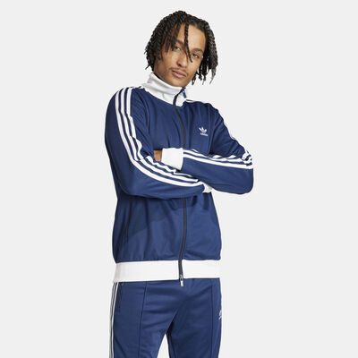 adidas Originals Men's Adicolor Classics Beckenbauer Track Top Blue