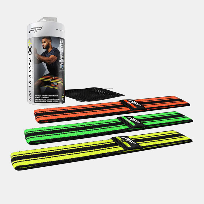 PTP X+ Resistance Microbands Set (3 Pieces) Multi PTP X+ Resistance Microbands Set (3 Pieces) Multi image number 0