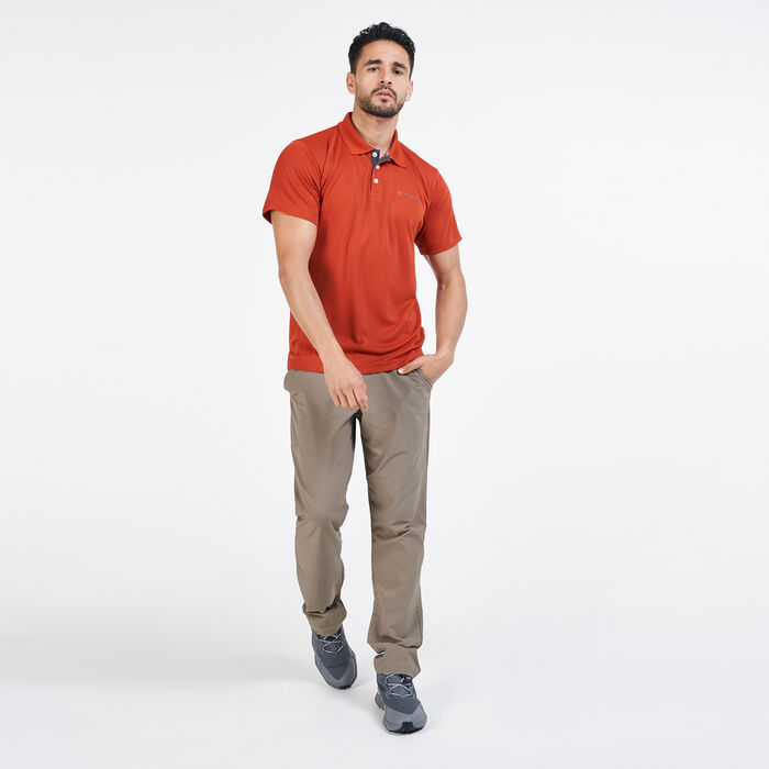 Columbia Men's Utilizer™ Polo T-Shirt Brown image number 2