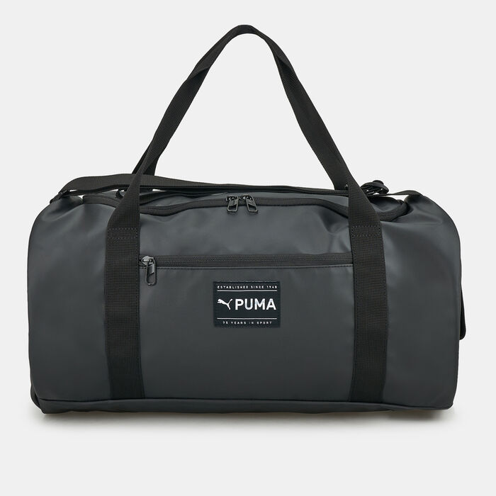 PUMA Men's Fit Duffel Bag Black PUMA Men's Fit Duffel Bag Black image number 0