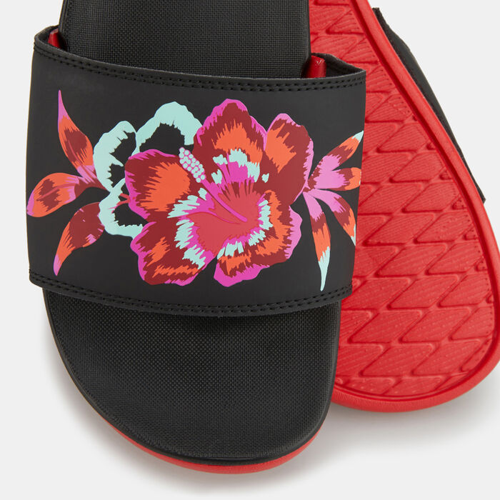 adidas Women's Adilette Comfort Slides Black adidas Women's Adilette Comfort Slides Black image number 2
