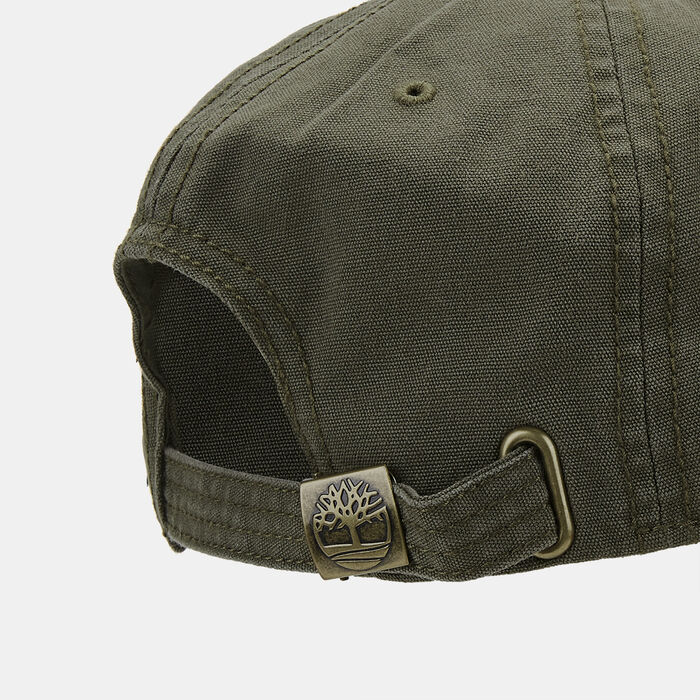 Timberland Timberland® Cotton Canvas Embroidered Baseball Cap Green Timberland Timberland® Cotton Canvas Embroidered Baseball Cap Green image number 1