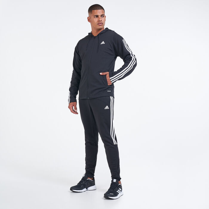 adidas Men's Sportswear Tracksuit Black adidas Men's Sportswear Tracksuit Black image number 0