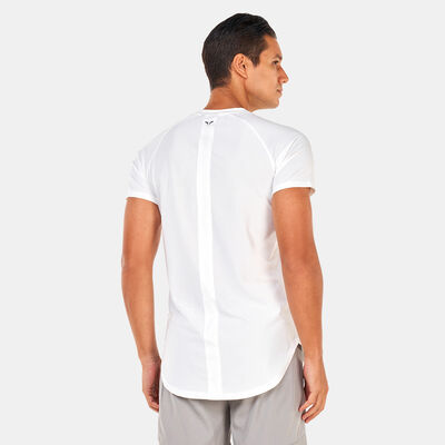 SQUATWOLF Men's Limitless Razor T-Shirt White