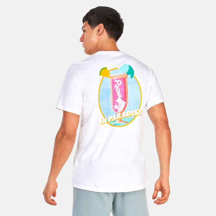 Converse Men's Tropical T-Shirt White image number 1